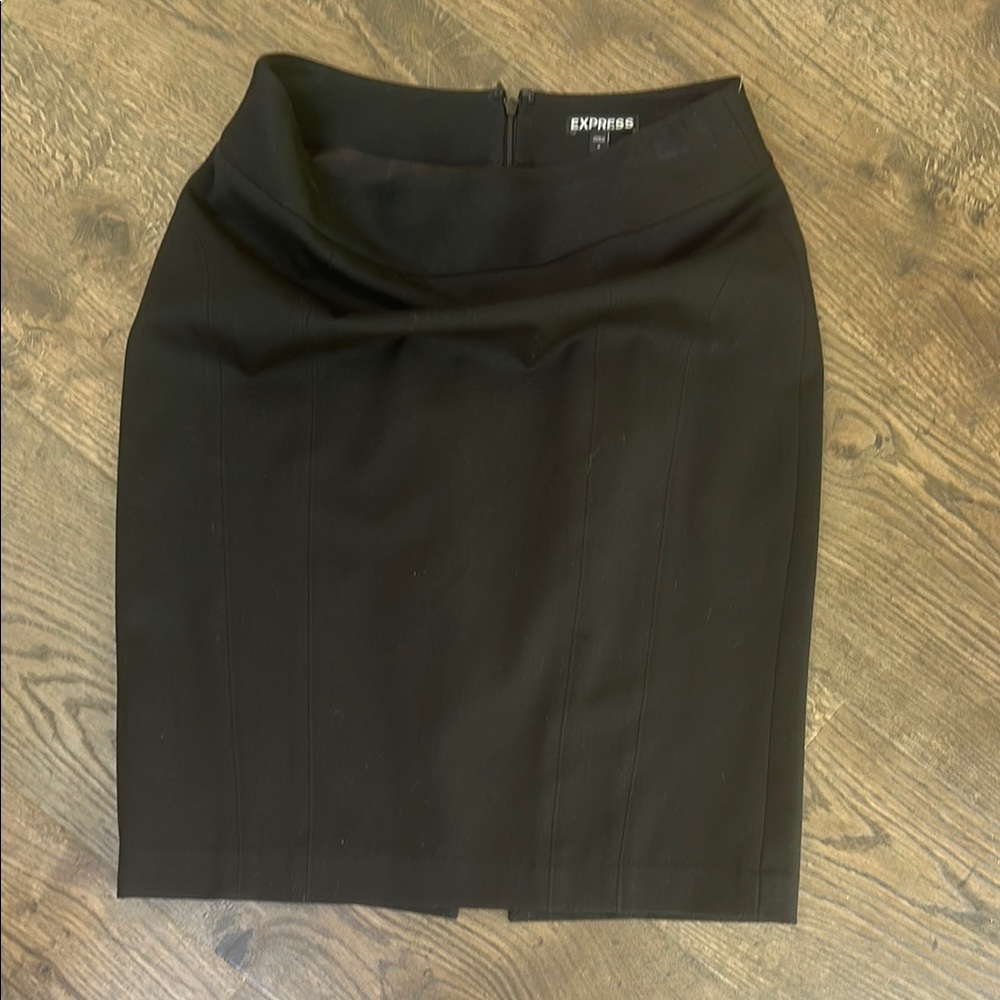 Express Black Pencil Skirt